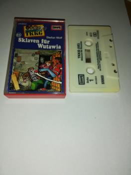 TKKG Folge 65 Sklaven für Wutawia Weiß mit Schwarzen Druck 514325.0 Europa
